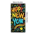 thumbnail image 2 of Lunxisen 2 Pcs New Year Party 2026 Banner Backdrop Hanging Cloth,Banner New Years Eve Party Supplies for Sign Poster Photo Props Background Decoration, 2 of 9