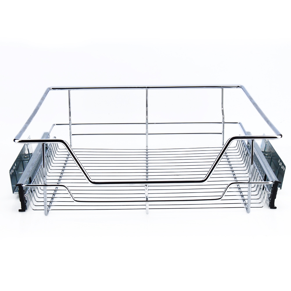 Zyyini Kitchen Sliding Organizer,Pull Out Wire Storage Basket