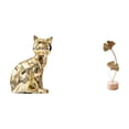 thumbnail image 1 of Estatua de hoja de gato, figura decorativa, escultura animal, arte, artesanía, adorno para chimenea, mesa, fiesta, hogar, nórdico, creativo, abstracto, 1 of 8