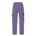 thumbnail image 6 of JTieacloth Mens Casual Stretch Chino Pant Men's Casual Pants Comfortable Relaxed Fit Stretchable Breathable Soft Lightweight Everyday Wear Durable Versatile Stylish Purple, 6 of 6