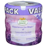 Citrus Magic Odor Absorbing Solid Air Freshener, Lavender Escape, 8-Ounce, Pack of 3