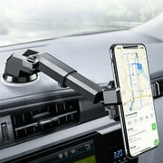 Fast Track USA Car Phone Mount Holder Adjustable Long Neck One Touch for Windshield Dashboard Desk