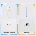 thumbnail image 2 of 40 Picture Hangers, Concrete/Plaster/Hard Wall Hooks, for Hanging Pictures, Tapestries, Clocks and Heavier Weights, 2 of 4
