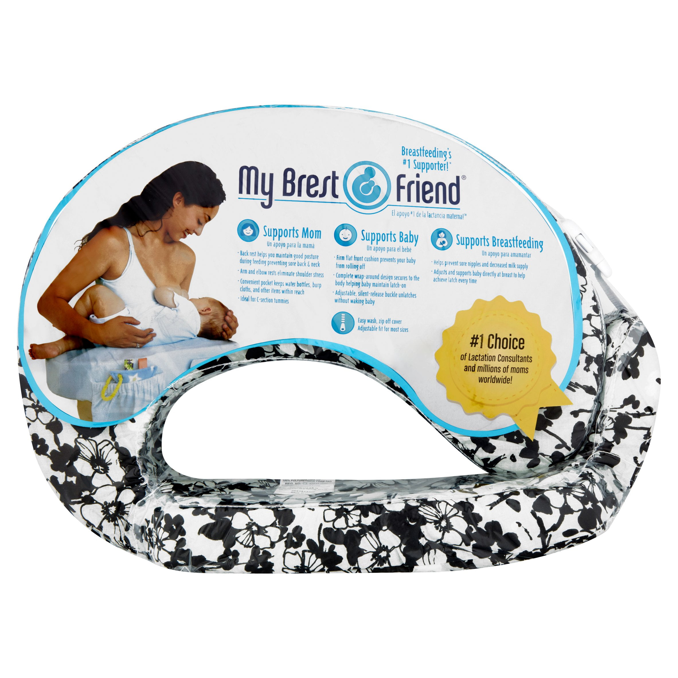 My Brest Friend Original Nursing Pillow Evening Bloom