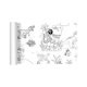 thumbnail image 2 of Póster para colorear Graffiti Paper Gifts 30x300cm Pintura DIY Art Paper Roll Sticky para Marker Painting, Oil, Birthday Party, Kids Toddlers , dinosaurio Macarena Rollo de papel para colorear, 2 of 8