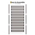 thumbnail image 4 of GloryStar 72" H×36" W Freestanding Metal Privacy Screen for Outdoor Patio - Heavy-Duty Rust-Resistant Decorative Fence Panel | Weatherproof Design | Patio Privacy Screen, 4 of 8