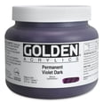 thumbnail image 2 of Golden Heavy Body Artist Acrylics - Permanent Violet Dark, 32 oz Jar, 2 of 2