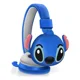 thumbnail image 1 of Audífonos Stitch Bluetooth Comandos De Mando/ranura Para Sd Color Azul Color de la luz Azul marino, 1 of 8