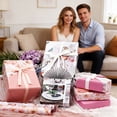 thumbnail image 3 of Hyknon Floral Wrapping Paper Rolls, Double-Sided Large Size Roll, Elegant Recyclable Thick Wrapping Paper with Cut Lines, Various Occasions Gift Wraps for Valentines Mothers day Wedding Christmas, A, 3 of 7
