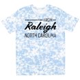 thumbnail image 3 of Inktastic From Raleigh North Carolina in Black Distressed Text T-Shirt, 3 of 5