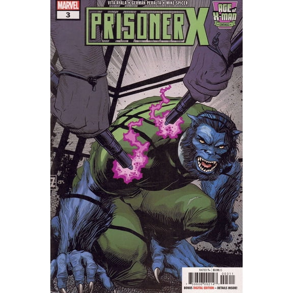 Age of X-Man: Prisoner X #3 VF ; Marvel Comic Book