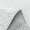 thumbnail image 2 of NTBAY 2 Pieces Silk Satin Twin Quilt Set, Luxury Bedspread Coverlet Set, 68"x92", Light Gray, 2 of 7