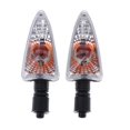 thumbnail image 1 of 2 Unidades LED Lámparas de Dirección Señales Universal Motocicleta / Intermitentes para Moto 12V 1.5 W Lente transparente, 1 of 6