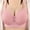 Pink, variant on Swuxness Women's Push Up Wireless Bra, Womens Plus Size Bras, Women Solid Color Plus Size Bra with Mesh Thin Comfortable Lightweight Bra Blue, 40/90BC