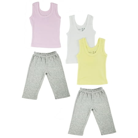 

Bambini Girls Tank Tops and Track Sweatpants