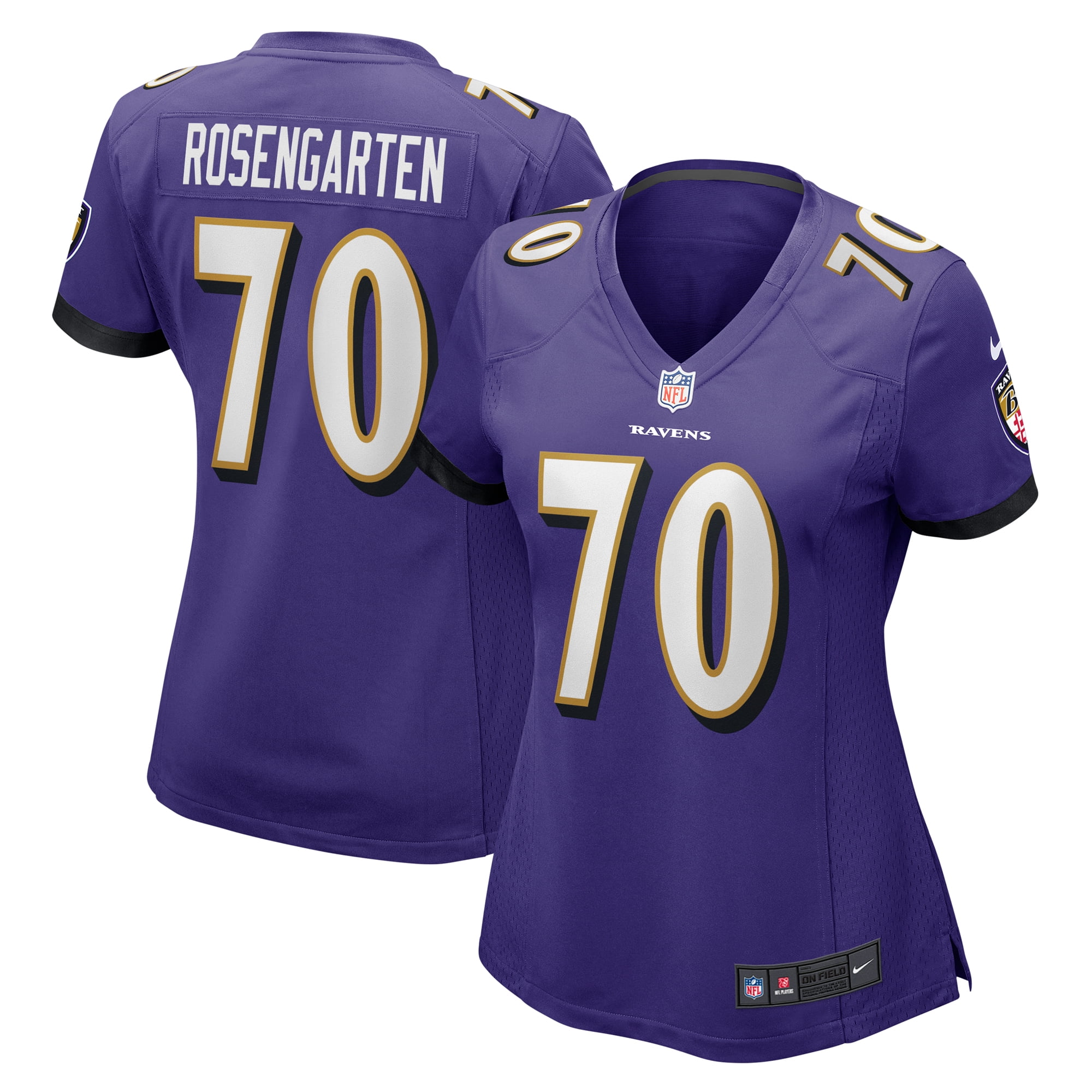 Women's Nike Bo Richter Purple Minnesota Vikings Team Game Jersey