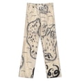 thumbnail image 3 of The Treasure Map Women's Pajamas Pajama Pants Women's Sleepwear Lounge Sleep Bottoms Stretch with Pockets, 3 of 7