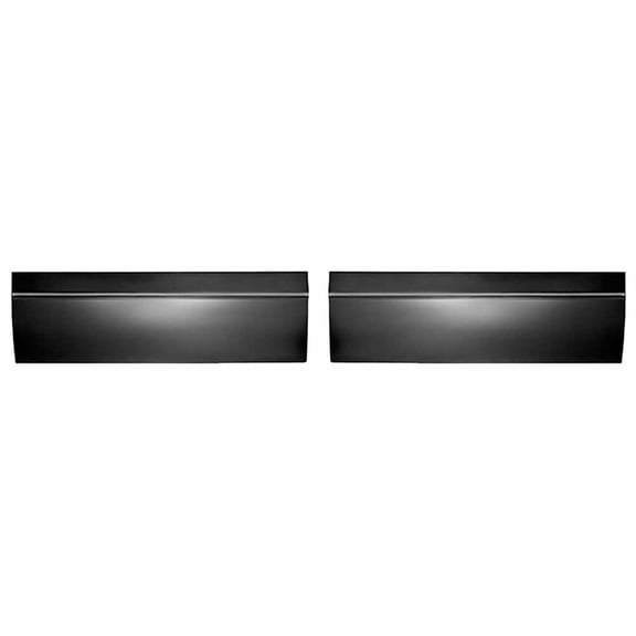 Lower Doorskin driver side - PAIR. Fits 69-72 Chevrolet Blazer, 67-72 Chevy Suburban, 67-72 Chevrolet Pickup Truck CK, 67-72 GMC Suburban, 69-72 GMC Jimmy, 67-72 GMC Pickup Truck CK