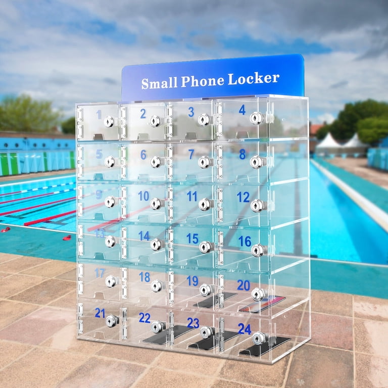 Cell Phone Lock Box VILLCASE Phone Lock Box - Acrylic Mobile With Key ...