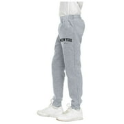Boys Size 12 Pants Boys Fleece Pants Boys Fleece Athletic Sweatpants Kids Active Jogger Pants Running Jogging Pants with Pockets Light Gray 10-12 Years