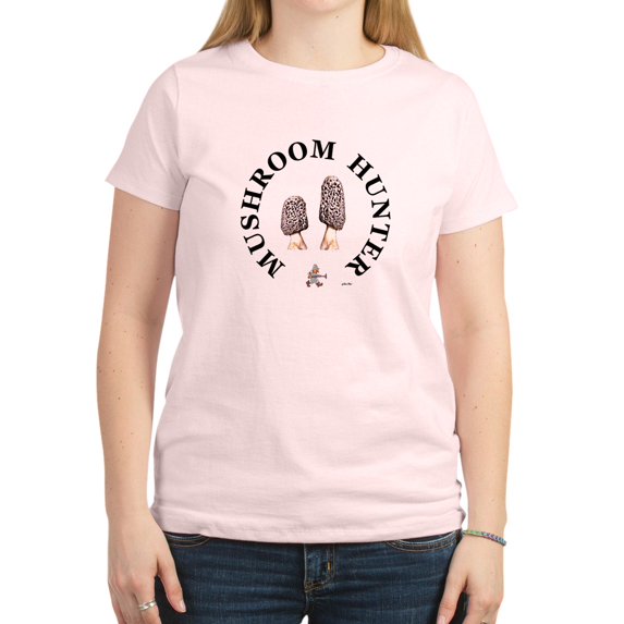 CafePress - Mushroom Hunter Women's Light T Shirt - Women's Classic T-Shirt