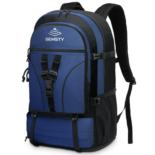 Mochila de Senderismo SEMSTY Expandible 30L/40L/50L para Hombres y Mujeres