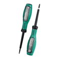 thumbnail image 1 of 2-In-1 Digital Voltage Tester Screwdriver Lcd Display Ac Dc 12V-240V Circuit Detector Pen Electrical Test Tool Non Contact Live Wire Tester Home Repair Maintenance Tool, Two Test Pens, 1 of 9