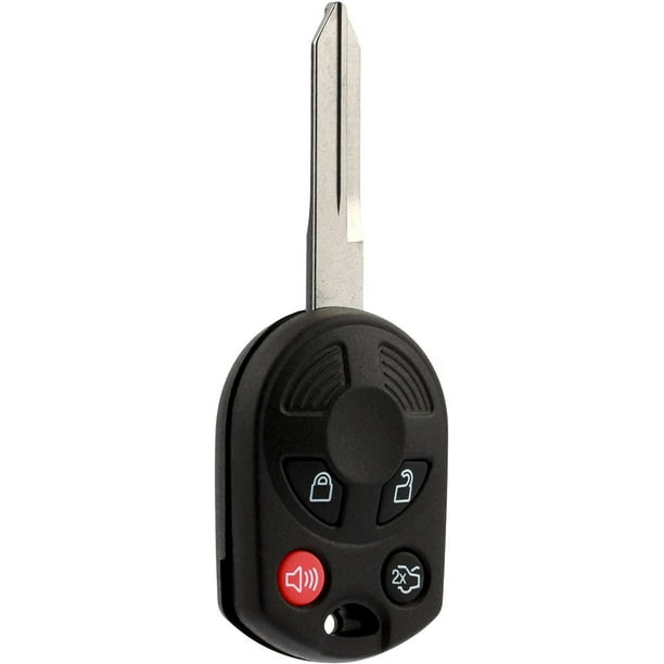 Llave compatible con Ford Edge, Escape, Expedition, Explorer, Flexus, Five Hundred, Focus, Fusion, Mustang, Taurus, Navigator, control remoto de entrada sin llave de 433 MHz (OUCD6000022)