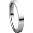 thumbnail image 6 of Platinum 3mm Flat Comfort Fit Band - Size 9, 6 of 9