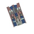 thumbnail image 1 of Tirantes para hombre con 6 clips, correas elásticas gruesas, accesorios de hardware, 1 of 6