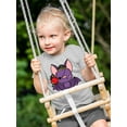 thumbnail image 2 of Cute Funbatty In Pirate Costume T-Shirt Toddler -Image by Shutterstock,  5 Toddler, 2 of 4