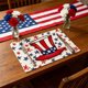 thumbnail image 1 of Independence Day Placemat For Dining Table Kitchen Accessories Independence Day Decoration Placemat Home Tool, 1 of 6