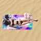 thumbnail image 4 of Fiudx Ofertas Del Día toalla De Playa De Microfibra, Súper Ligera, Patrón Especial, toalla De Baño, Manta De Playa A Prueba De Arena, toalla Multiusos Para Viajes, Piscina, Camping, 59.05X29.53 Pulga, 4 of 7