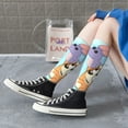 thumbnail image 5 of Masiiu Bluey Print Adult Crew socks, Comfortable Novelty Colorful Patterned, Breathable, Stylish Colorblock for Men Women, 5 of 6