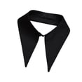 thumbnail image 4 of Decoración de accesorios de ropa de cuello falso desmontable para trajes de uniformes Negro, 4 of 8