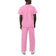 thumbnail image 2 of Adar Universal Unisex Scrubs - Unisex Drawstring Scrub Set - 701 - Sherbet - 5X, 2 of 7