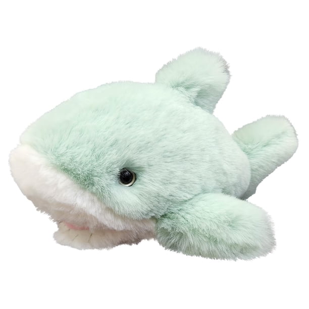 Tiburón de peluche World's Softest verde menta 23 cm para niños
