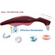 thumbnail image 2 of Cepillo duro premium para dentaduras postizas, cepillo de limpieza, cerdas multicapa y cepillo portátil para dentaduras postizas, cuidado de dentaduras postizas (paquete de 2), 2 of 5