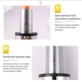 thumbnail image 1 of Lifting Rod Headrest Swivel Support Stick Gas Lift Seat Replacement Cylinder Shock Absorber Piston Seat Replacement Accessories Office Chair Black, 1 of 8