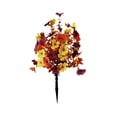 thumbnail image 2 of Autumn Artificial Flower with Ground Stake,16 Inch Fall Warm Tone Floral Pick, Weather Resistant Fake Plant Ornament for Yard Patio Garden Thanksgiving Decor, 2 of 6