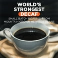thumbnail image 3 of Maud's World's Strongest Decaf Coffee Pods, 18 ct, Decaffeinated Dark Roast Coffee in Single Serve Pods – 100% Arabica Coffee, Compatible with Keurig K Cups Maker, 3 of 7