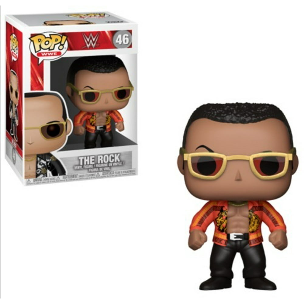 Funko POP! WWE: - The Rock Old School (Styles May Vary) Collectible Toy - Walmart.com - Walmart.com