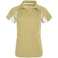thumbnail image 3 of Holloway Sportswear 2XL Womens Avenger Polo Vegas Gold/White 222730, 3 of 4