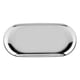thumbnail image 1 of Plateau de rangement nordique en acier inoxydable pour cosmétiques, bijoux, gâteaux, pour bureaux (argenté, L), 1 of 4