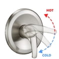 thumbnail image 4 of CoSoTower Drill-Free Stainless Steel Slide Bar Combo Rain Showerhead 7-Setting Hand, Dual Shower Head System (Rough-In Valve Included), 4 of 6