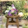 thumbnail image 1 of DYNWAVECA Mini Wooden Stool Plant Stand Plant Stool Decorative Small Round Bonsai Rack Potted Rack for Office Desktop Garden Home Decor, 1 of 5