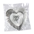thumbnail image 3 of oshhni High Brightness Bird Deterrent Modern Heart Shaped for Lawn Farmland Balcony Silvery, 3 of 9