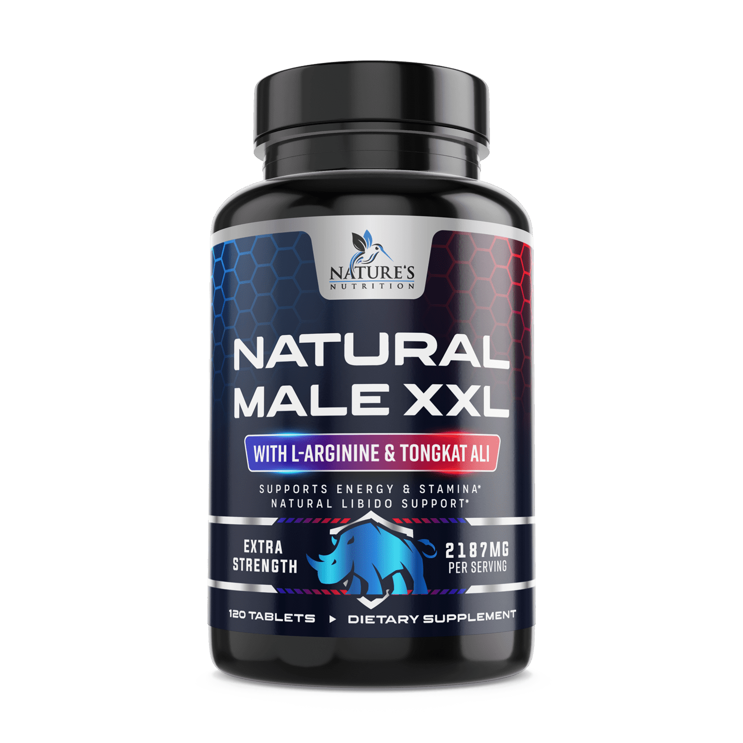 Nature's Nutrition Natural Male XXL Pills for Stamina ...
