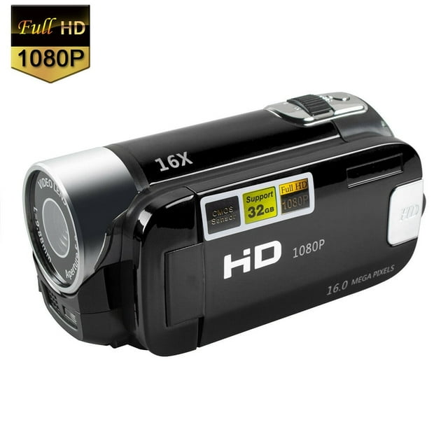 Cámara de video, videocámara, cámara para vlogs, cámara digital Full HD 1080P, teléfonos para niños de 8 años en adelante, electrónica para niños, cámara de video Go Pro para niños, cámara digital