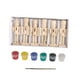 thumbnail image 4 of 6 Cascanueces Navideños de Madera para Hacer Tú Mismo, Decoración Navideña, Figuras de Cascanueces Sin Pintar con pincel y pintura, 4 of 9